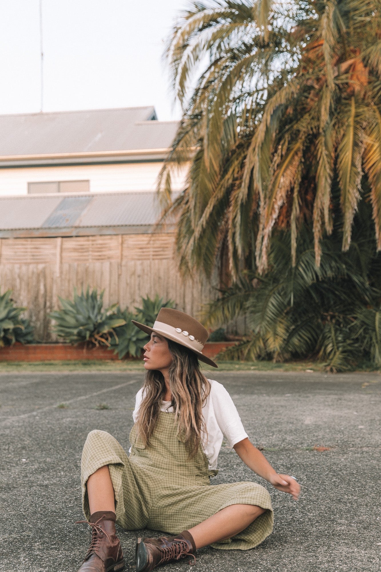 Handmade hat by Remi Wylder in camel fur felt